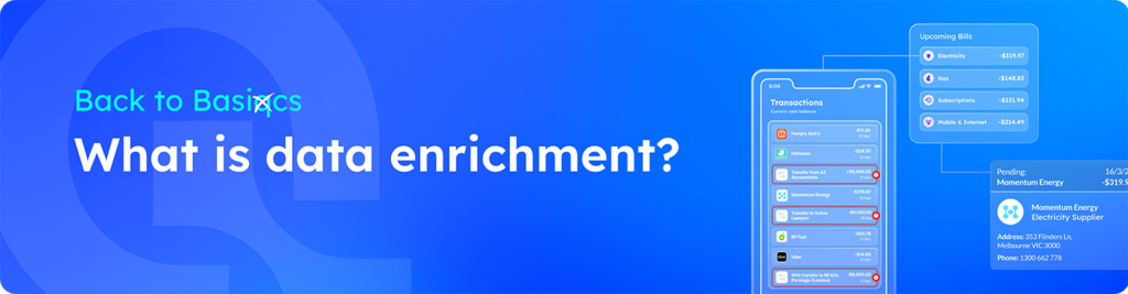 Back to basics: What is data enrichment? | Open Banking API Platform ...